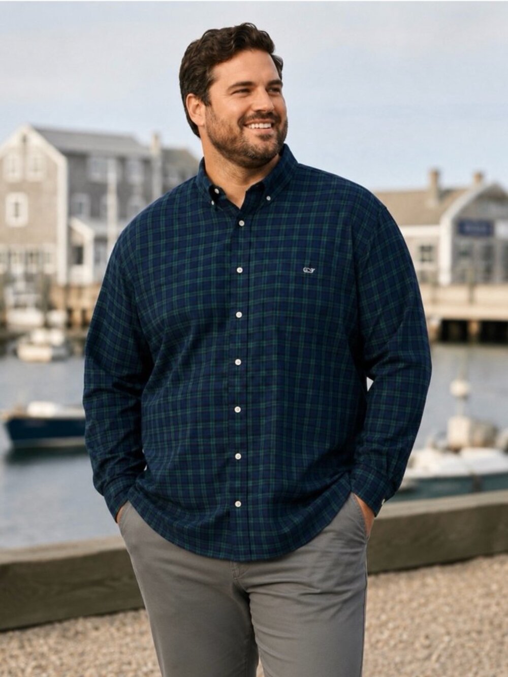 VINEYARD VINES | Men's | Classic Fit Shirt Button-Down | Size 4XL